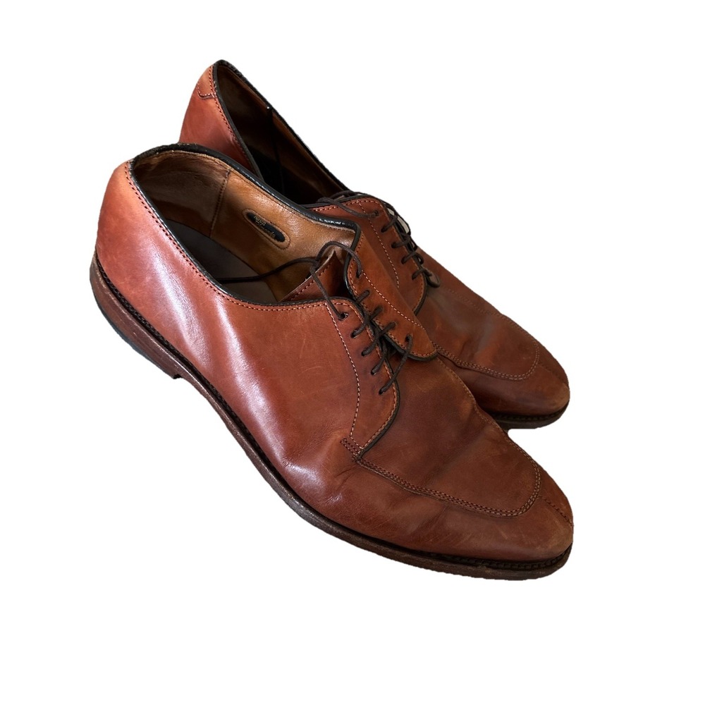 Allen Edmonds Delray 10.5D‎ Leather SplitToe Derby Shoes Career Office Business